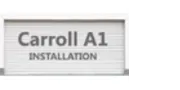 Carrolls A1 Installations - Roller Shutters logo